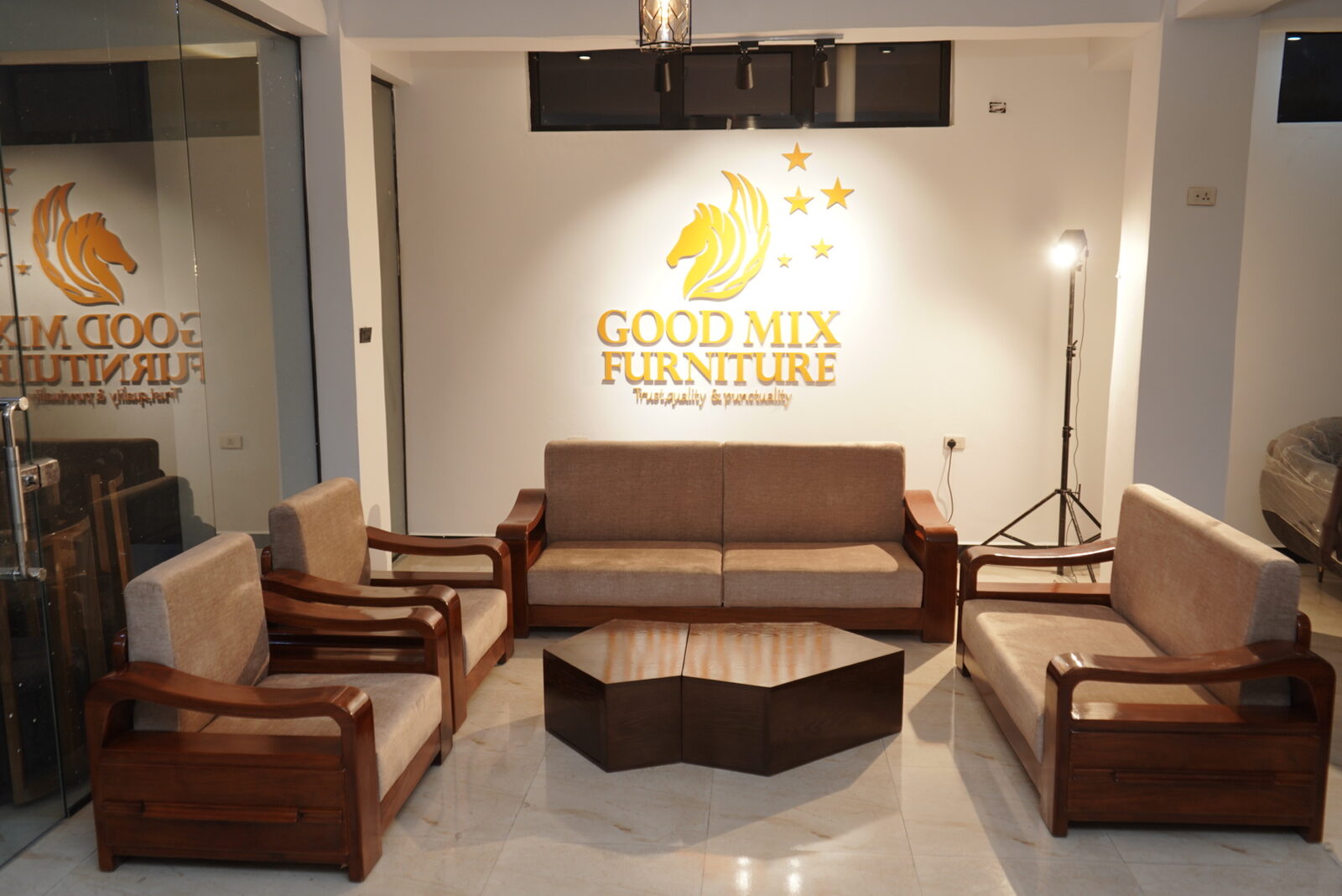Good Mix PLC headquarters showroom